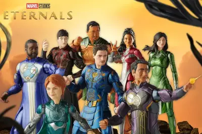 Figurine Marvel legends eternals af set (7)